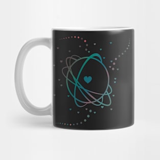 Valentine Heart Planet Mug